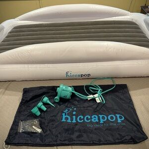 Hiccapop Inflatable Toddler Travel Bed